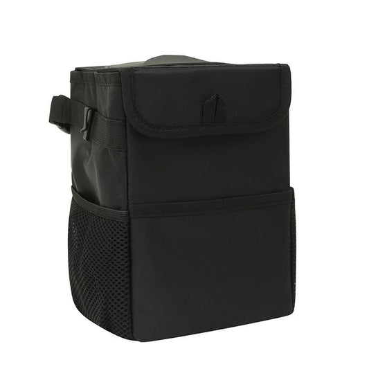 Car Garbage can with lid Leak Proof Vehicle Trash Can Storage Pockets Hanging Waterproof car Trash Bag for V1192-AZ-W-3939