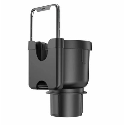 Cup Holder Expander Adapter with Phone Holder,2 in 1 Adjustable Cup Holder Car Cup Holder Black, Universal V1192-AZ-W-3940