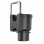 Cup Holder Expander Adapter with Phone Holder,2 in 1 Adjustable Cup Holder Car Cup Holder Black, Universal V1192-AZ-W-3940