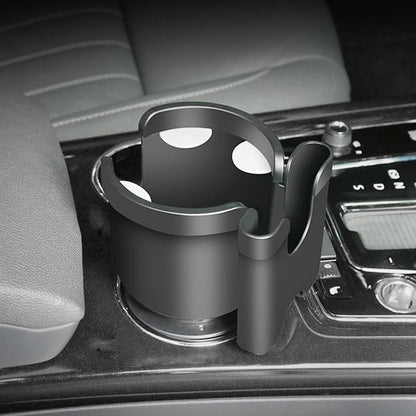 Cup Holder Expander Adapter with Phone Holder,2 in 1 Adjustable Cup Holder Car Cup Holder Black, Universal V1192-AZ-W-3940
