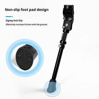 Adjustable Rear Side Kickstand for Mountain, eBike, Road, City & Heavy Bikes 26-36cm Adjustable Bicycle V1192-AZ-W-3945