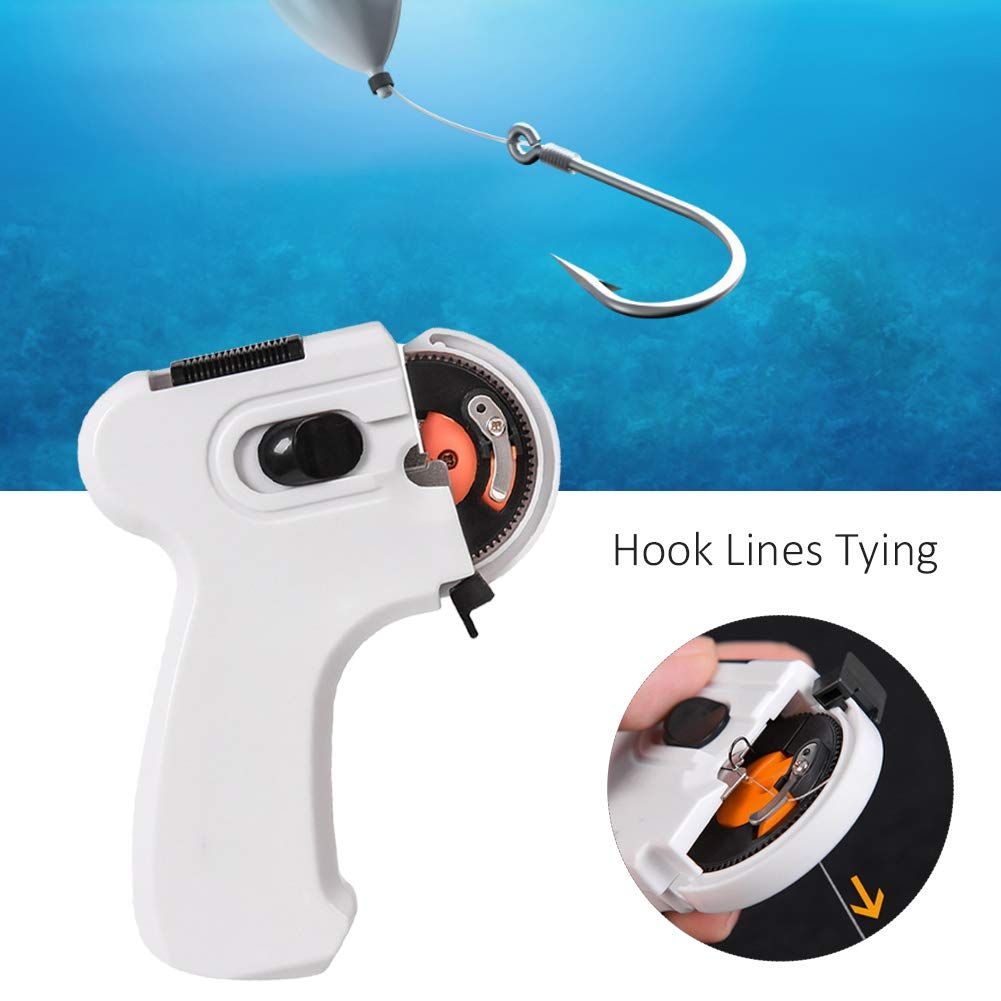 Fishing Knot Tying Tool, Automatic Fishing Hook Tyer, Line Tying Device, Electric Hook Setter, Outdoor Tool V1192-AZ-W-3949