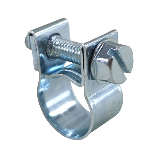 50PCS Fuel Line Clamp 304 Stainless Steel,Mini Fuel Injection Gas Line Hose Clamps,Pipe Clamp for V1192-AZ-W-3956