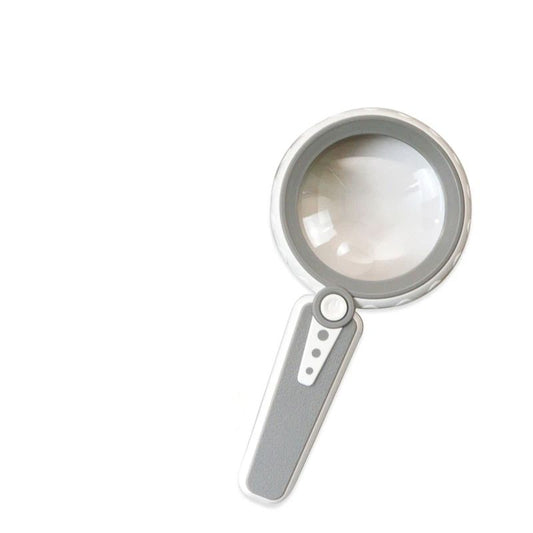 15X Magnifying Glass with Light, Large Handheld Magnifier, USB Rechargeable for Low Vision Seniors with V1192-AZ-W-3963