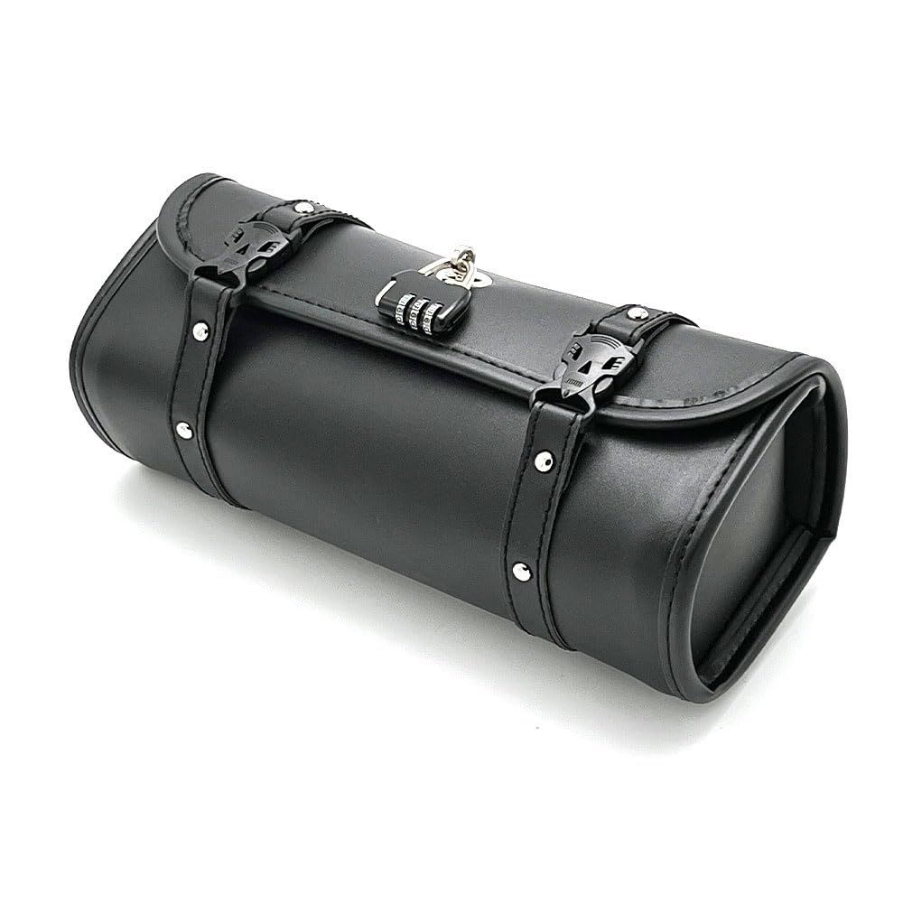 Universal Motorcycle Fork Handlebar Tool Bag Cycling Bag Waterproof Black, Handlebar Bag Storage Tool V1192-AZ-W-3983