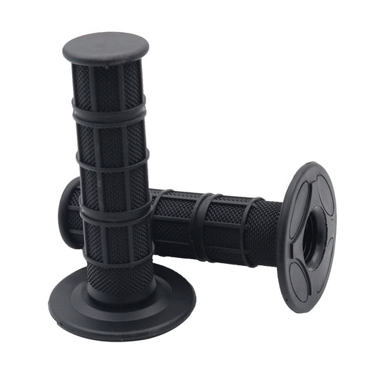 Black Motorcycle Grip, Motorcycle Hand Grips for Pit Dirt Bike Motocross Motorcycle Offroad Dirt Bike V1192-AZ-W-3985
