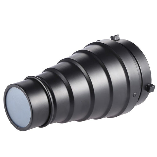 Photographic Lighting Monolights Optical Metal Conical Snoot with Honeycomb Grid 5pcs Color Filter Kit for V1192-AZ-W-3991