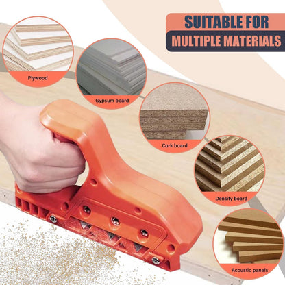 Plasterboard Fast Cutter, 45 degrees+60 degreesPlasterboard Edger,Drywall Chamfer Woodworking Hand Tool, V1192-AZ-W-3993