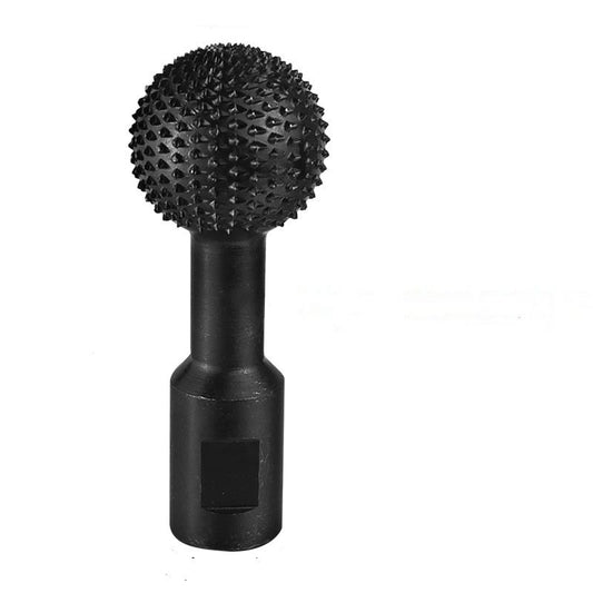 Ball Gouge Angle Grinder Attachment - 360 degrees Sphere Rotary Burr for Rapid Wood Carving, Heavy-Duty Steel V1192-AZ-W-4002
