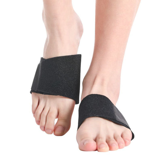 Arch Support Compression Sleeves for Flat Feet & Plantar Fasciitis Relief - Adjustable Orthotic Brace for V1192-AZ-W-4008