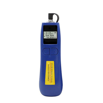 Optical Power Meter -70~+10 dBm Fiber Light Meter for Testing 6 Calibrated Wavelengths, 70g Light Weighted V1192-AZ-W-4015