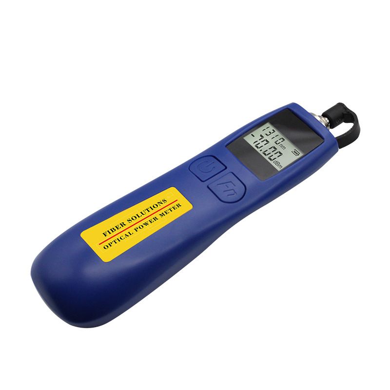Optical Power Meter -70~+10 dBm Fiber Light Meter for Testing 6 Calibrated Wavelengths, 70g Light Weighted V1192-AZ-W-4015