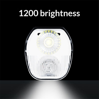 Super Bright Front Bike Light for Night Riding, Bike Headlight USB Rechargeable, Waterproof Front Bicycle Lights, 360° Rotatable