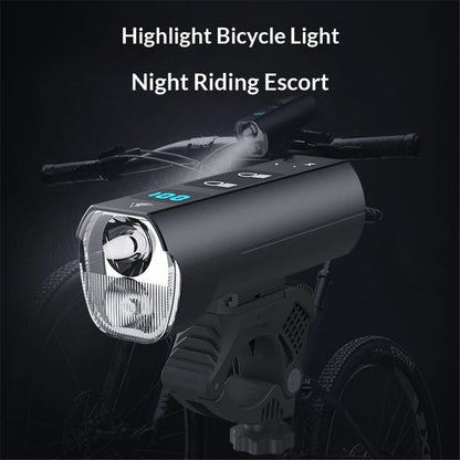 Super Bright Front Bike Light for Night Riding, Bike Headlight USB Rechargeable, Waterproof Front Bicycle Lights, 360° Rotatable