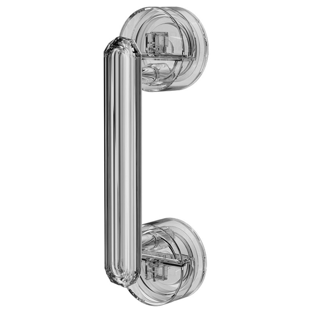 Waterproof Suction Cup Handle, Suction Cup Door Handle for Bathroom and Kitchen Cabinet Drawer (Transparet V1192-AZ-W-9025