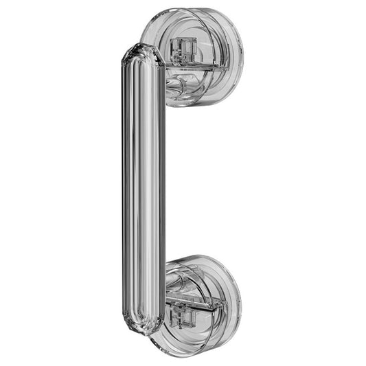 Waterproof Suction Cup Handle, Suction Cup Door Handle for Bathroom and Kitchen Cabinet Drawer (Transparet V1192-AZ-W-9025