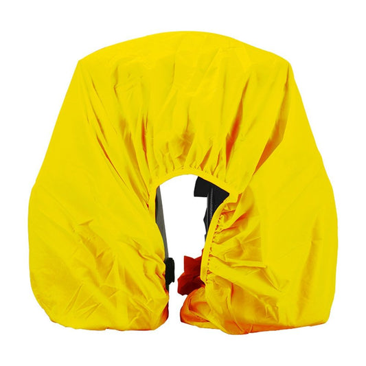 2 pack Bicycle Rear Rack Bag BIke Trunk Bag Rain Cover for Commuter Bags and Panniers - yellow (only Cover) V1192-AZ-W-9028