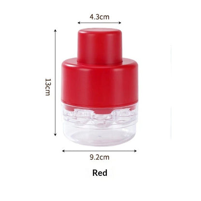 2 pack Heavy-Duty 7-in-1 Olive and Cherry Pitters Corer Tool with Space-Saving Lock Design, Multi-Function V1192-AZ-W-9044