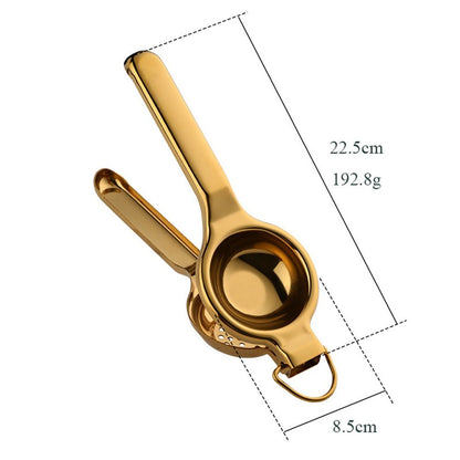 Stainless Steel Manual Squeezer Handheld Juicer Citrus Fruit Squeezer Manual Citrus Juicer Hand Press for V1192-AZ-W-9063