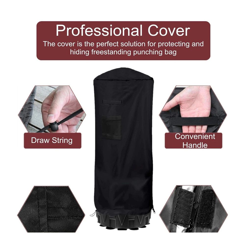 Freestanding Punching Bag Protective Cover, Adjustable Thickened Heavy Duty, Waterproof for Outdoor V1192-AZ-W-9068