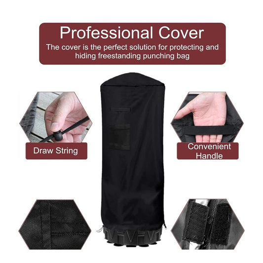 Freestanding Punching Bag Protective Cover, Adjustable Thickened Heavy Duty, Waterproof for Outdoor V1192-AZ-W-9068