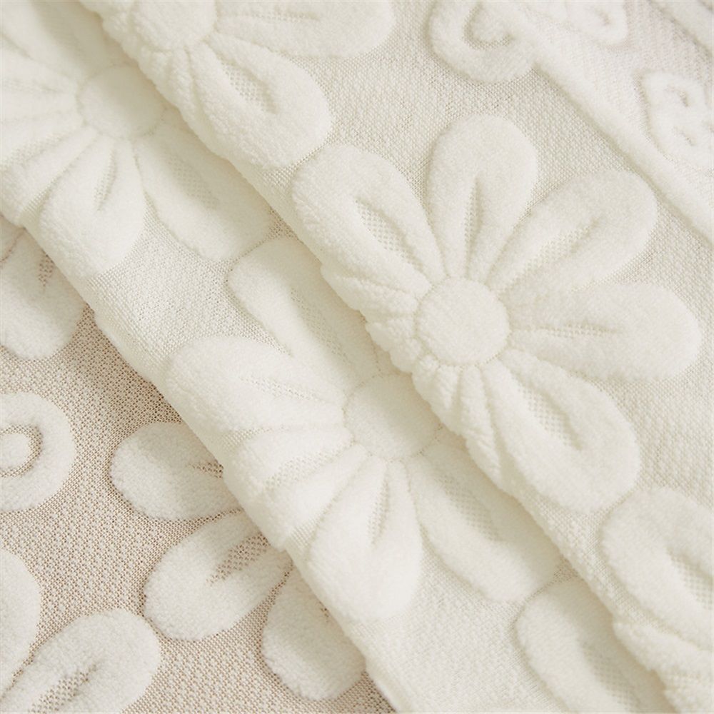 Lace Tablecloth Exquisite Embroidery Floral, Tablecloth with Wavy Openwork,Tablecloths for Wedding V1192-AZ-W-9080