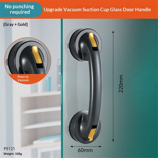 Strong Suction Cup Handle is Suitable for Glass Doors and Windows, as Well as cabinets. It Features a V1192-AZ-W-9085