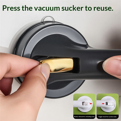 Strong Suction Cup Handle is Suitable for Glass Doors and Windows, as Well as cabinets. It Features a V1192-AZ-W-9085