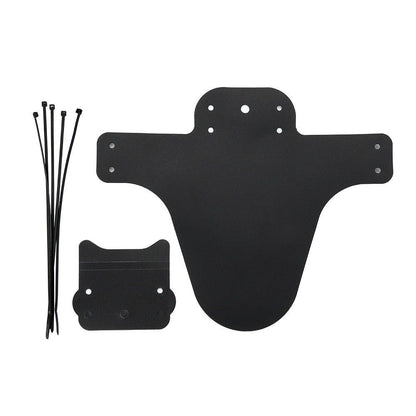 FENDER BLACK WITH STEALTH, Front and Rear Compatible Bicycle Mudguard, Plus Size and Fat Bike Wheel V1192-AZ-W-9098