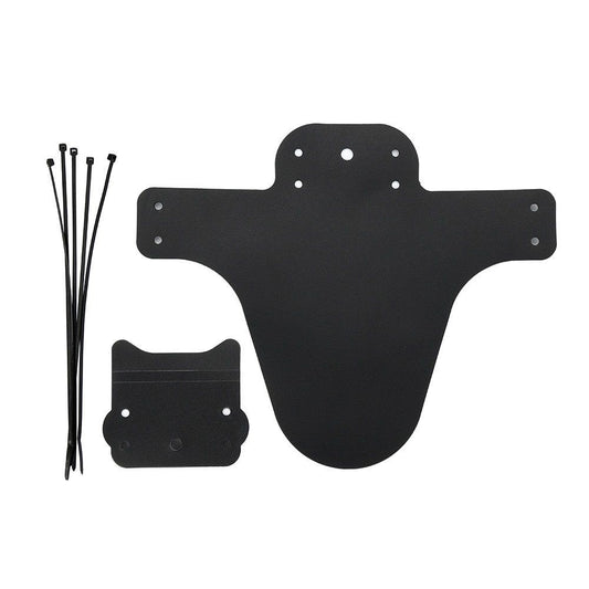 FENDER BLACK WITH STEALTH, Front and Rear Compatible Bicycle Mudguard, Plus Size and Fat Bike Wheel V1192-AZ-W-9098