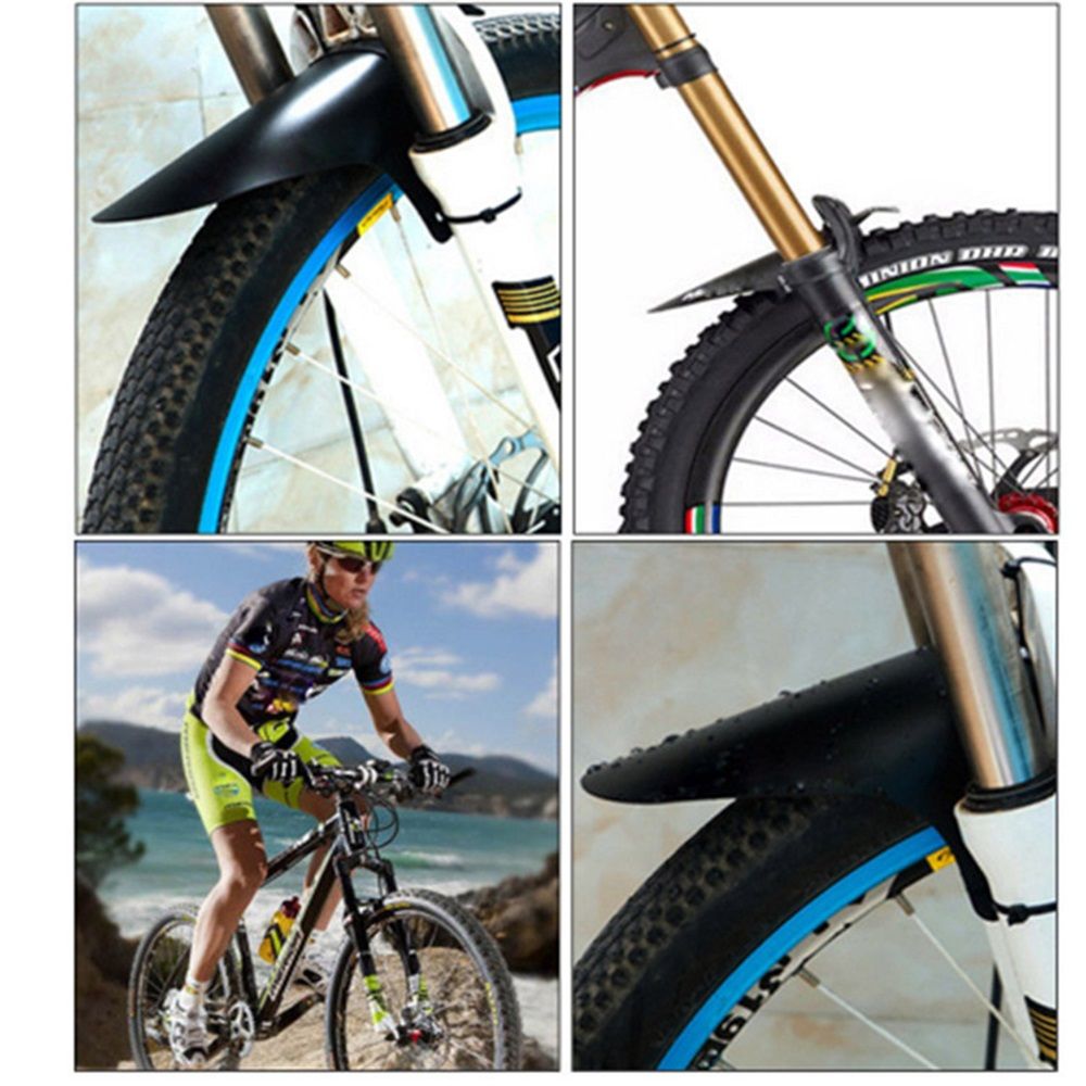 FENDER BLACK WITH STEALTH, Front and Rear Compatible Bicycle Mudguard, Plus Size and Fat Bike Wheel V1192-AZ-W-9098
