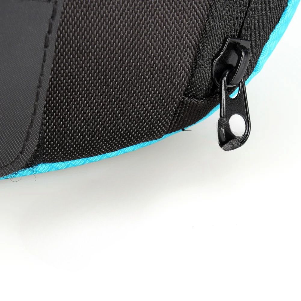 2 pack Saddle Bag Super Light Seat Saddle Bag Under-seat Zippered Opening Storage Bag for Most Kinds of (blue) V1192-AZ-W-9103