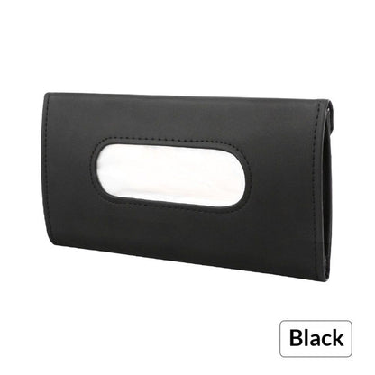 2 pack Car Visor Tissue Holder, Sun Visor Napkin Holder Backseat Tissue Case, Premium Car Tissue Box for car, V1192-AZ-W-9113