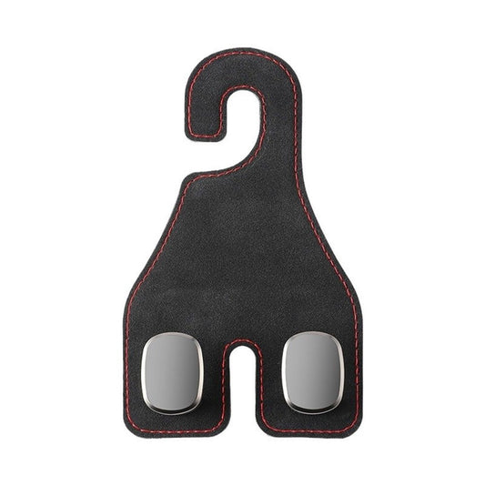 Car Seat Headrest Hooks - 2 Pack Universal Car Purse Hook, Car Bag Purse Holder with Double Hooks for V1192-AZ-W-9114