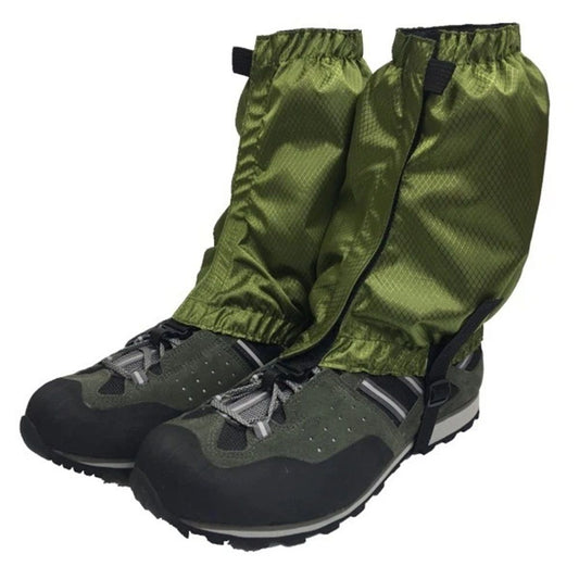 Leg Gaiter Waterproof Anti-Tear Ankle Gaiters Outdoor Hiking Walking Climbing Hunting Snow Legging V1192-AZ-W-9122