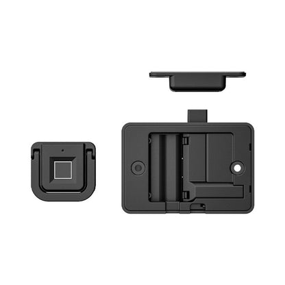 Mini Fingerprint Lock,Smart Electric Drawer Cabinet Lock,360 degrees Fingerprint Recognition,USB V1192-AZ-W-9127