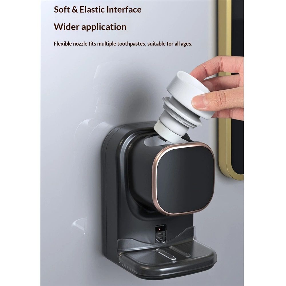 Toothpaste Squeezer,Toothpaste Dispenser Wall Mounted,Automatic Toothpaste Squeezer for Kids and V1192-AZ-W-9130