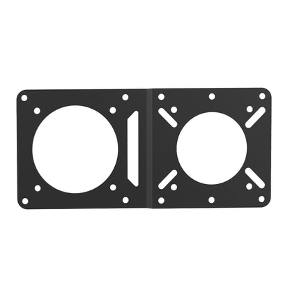 Mount Adapter Plate - Universal Extension Bracket, Fits Monitor Arms, Securely Mount Small Computers Behind V1192-AZ-W-9143