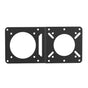 Mount Adapter Plate - Universal Extension Bracket, Fits Monitor Arms, Securely Mount Small Computers Behind V1192-AZ-W-9143