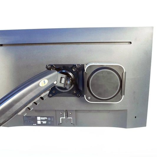 Mount Adapter Plate - Universal Extension Bracket, Fits Monitor Arms, Securely Mount Small Computers Behind V1192-AZ-W-9143