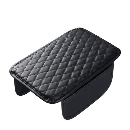 Comfortable Car Center Console Cushion Armrest Dog Cat Paws Protect Cover Non-Slip with 2 Storage Bags for V1192-AZ-W-9168
