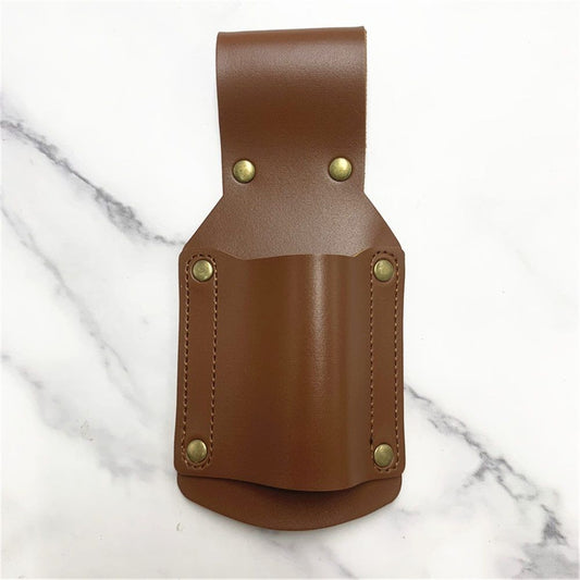 Pencil Holder in Top Grain Leather Made to Last A Lifetime, Transport Clip On Belt Hammer Holder For Work V1192-AZ-W-9170