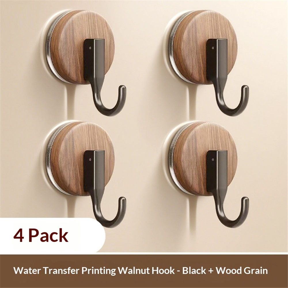 4 pack Wreath Hanger for Front Door, Upgraded Suction Cup Hook for Window Glass/Shower Mirror/Over Door V1192-AZ-W-9173