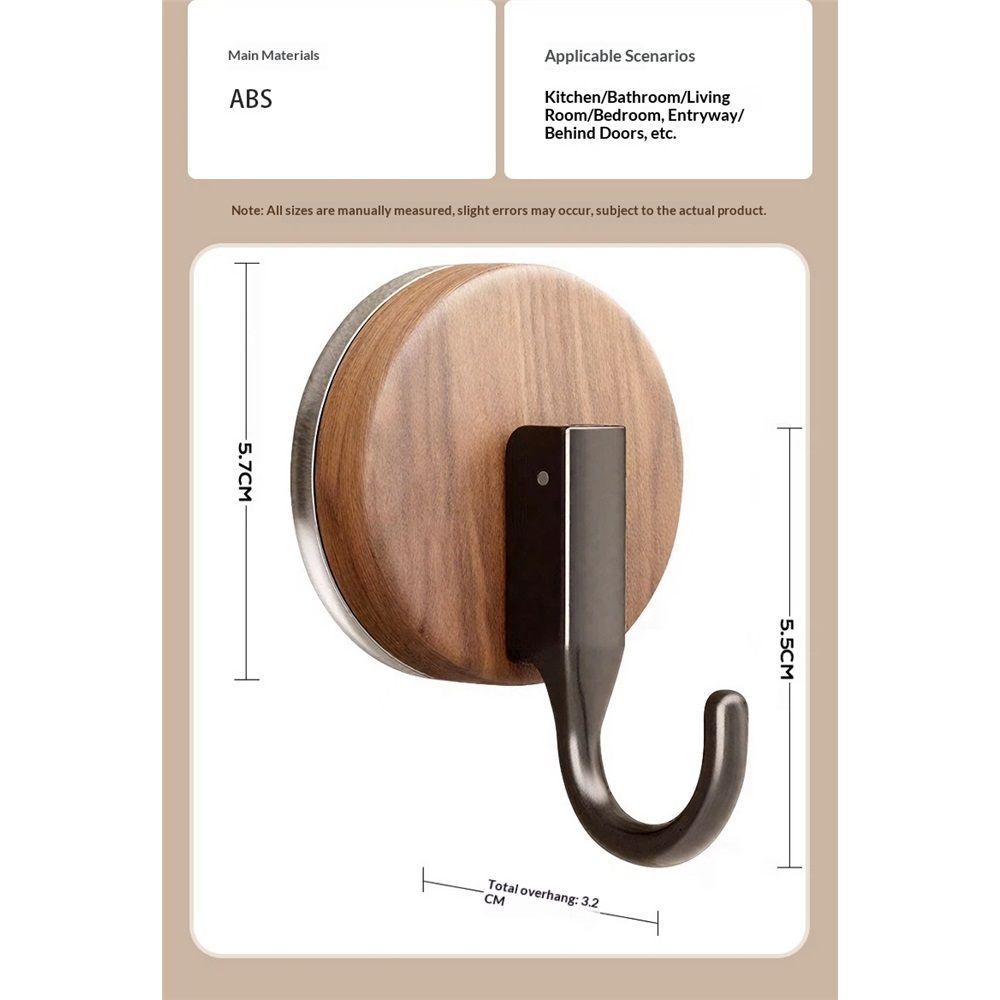 4 pack Wreath Hanger for Front Door, Upgraded Suction Cup Hook for Window Glass/Shower Mirror/Over Door V1192-AZ-W-9173