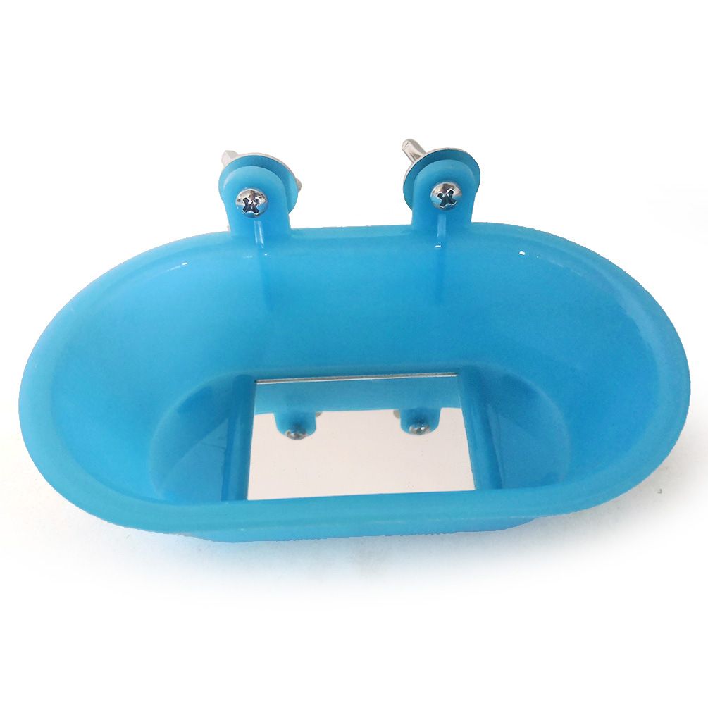 2 pack Bathtub with Mirror Toy Shower Tub Bathtub Cleaning Tool Plastic Durable Adorable Odorless for Small V1192-AZ-W-9175