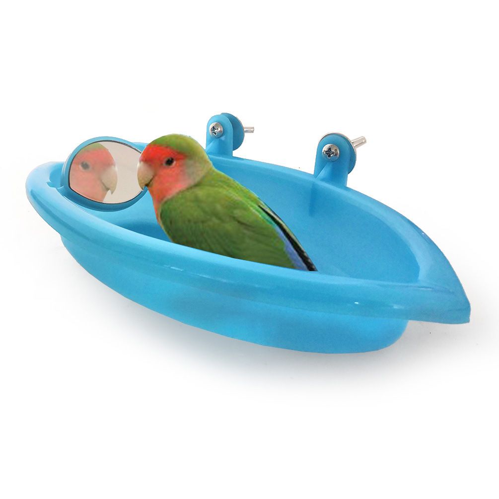 2 pack Bathtub with Mirror Toy Shower Tub Bathtub Cleaning Tool Plastic Durable Adorable Odorless for Small V1192-AZ-W-9175