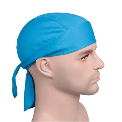 2 pack Sweat Cap Hat Cap Pirate Hat Head Wrap for Men and Women, Cooling Head Wraps - Motorcycle Pirate hat V1192-AZ-W-9177