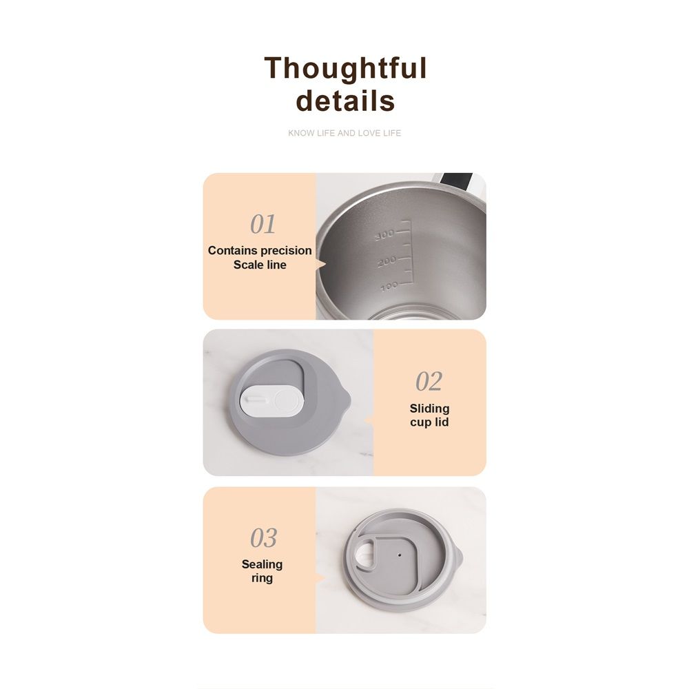 Self- Stirring mug 13.4oz - Digital Temp Display, Touch Switch, 20s Auto Shutoff, Fast Charging, Christmas V1192-AZ-W-9187