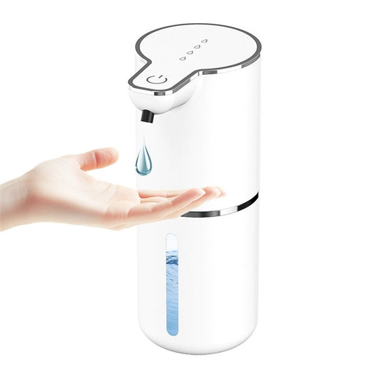 Automatic Liquid Soap Dispenser, 350ml Wall Mount Touchless Soap Dispenser with Sensor,USB Rechargeable for V1192-AZ-W-9197