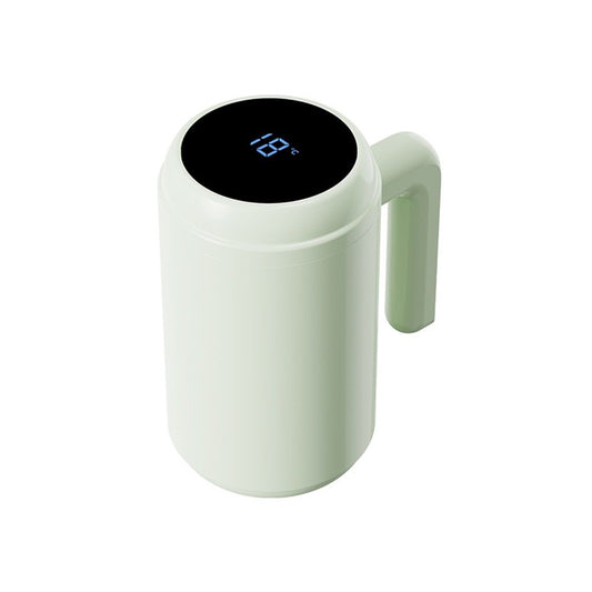 Self Stirring Coffee Mug with Temp Display, 316 stainless steel Auto Mixing Cup for Coffee, Milk, Protein - V1192-AZ-W-9199